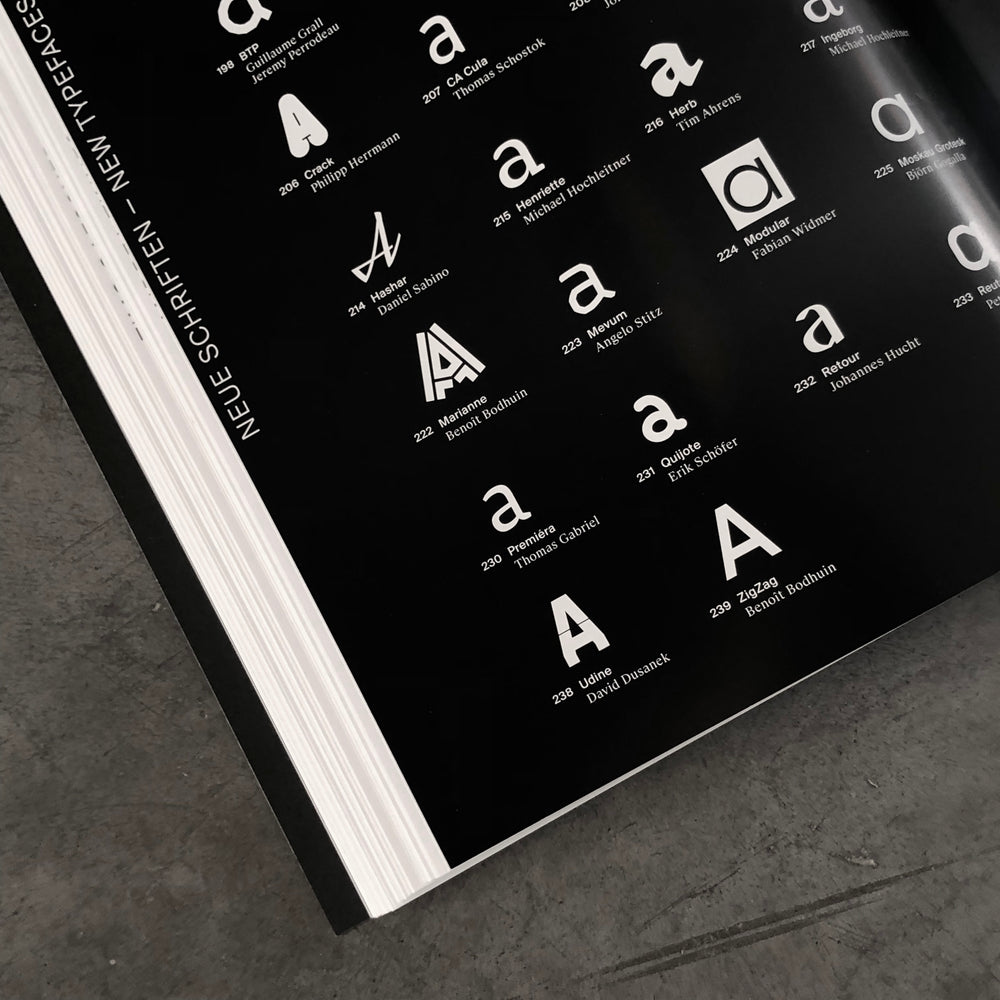 Neue Schriften. New Typefaces. Positions and Perspectives 
