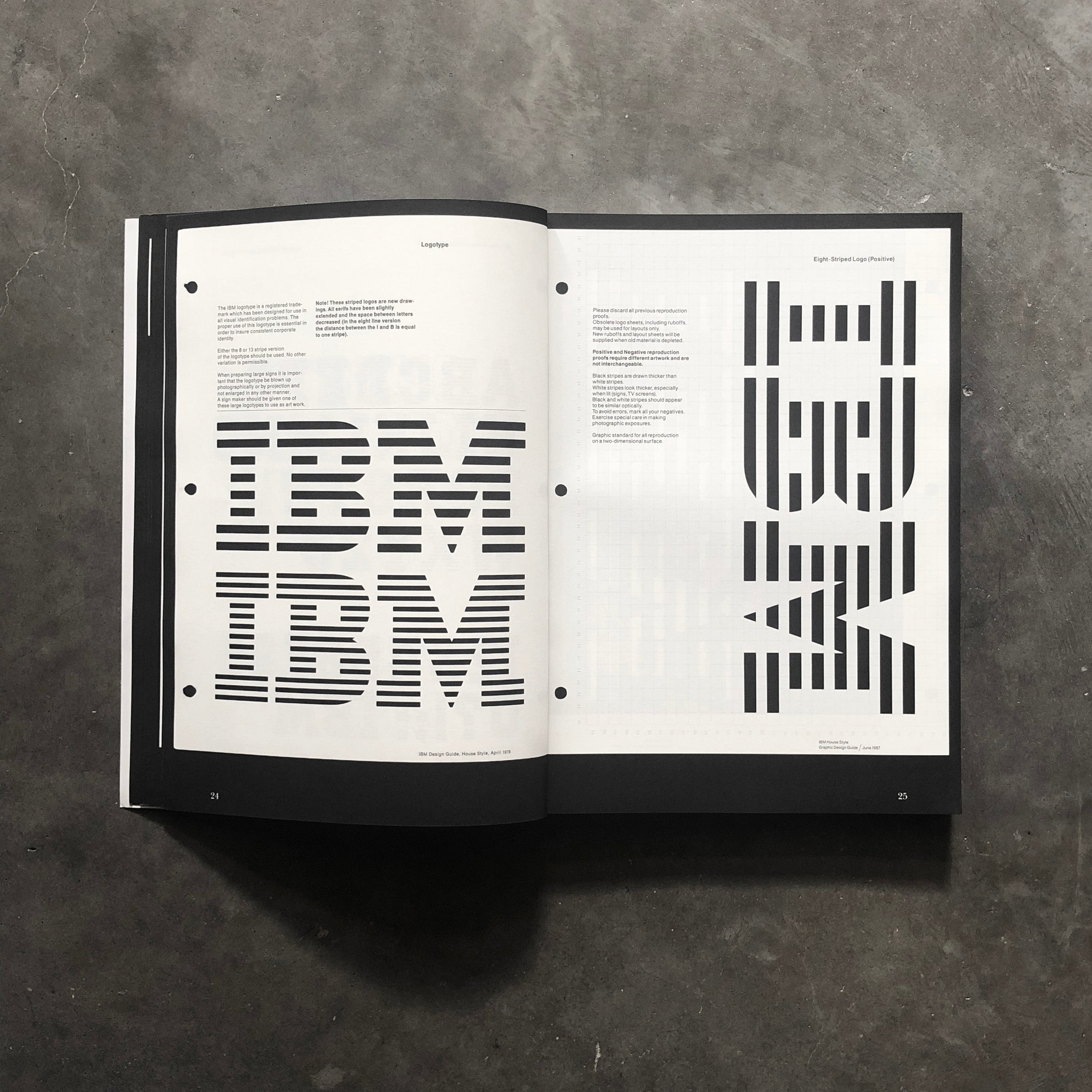アート・デザイン・音楽 IBM Graphic Design Guide from 1969to1987 IBM: Graphic Design Guide from 1969 to 1987 | North East