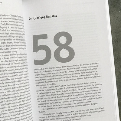 Seventy-nine Short Essays on Design